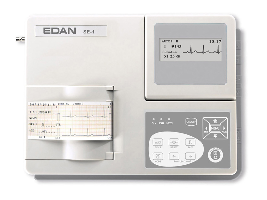 EDAN SE-1 ECG - 1 canal cu monitor